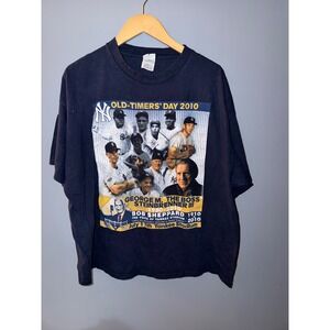 New York Yankees Old Timers Day 2010 T Shirt George M Steinbrenner III